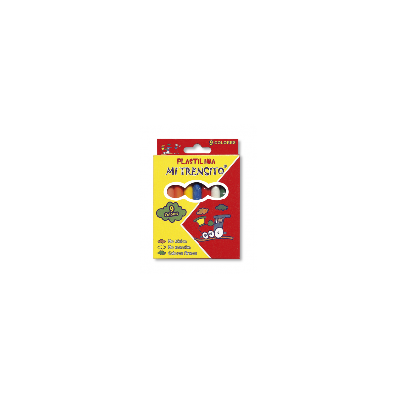 PLASTILINA PEQUEÑA X 10