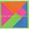 TANGRAM X 3 UNIDAD, en PVC.