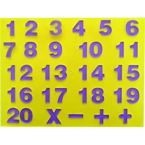 NÚMERO Y SIGNOS ENCAJAR PVC