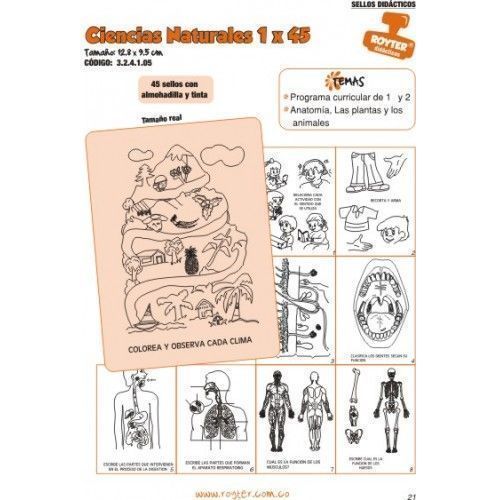 SELLOS DIDAC. CIENCIAS NATURALES 1 X 45