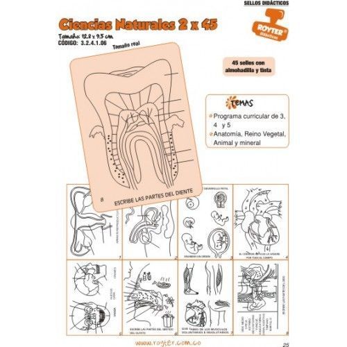 SELLOS DIDAC. CIENCIAS NATURALES 2 X 45