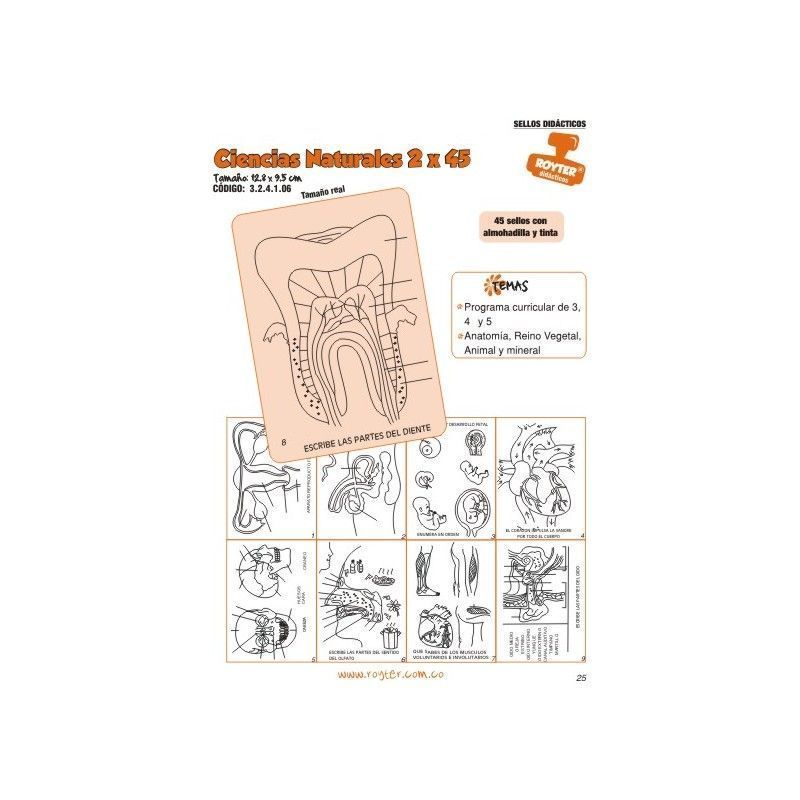 SELLOS DIDAC. CIENCIAS NATURALES 2 X 45