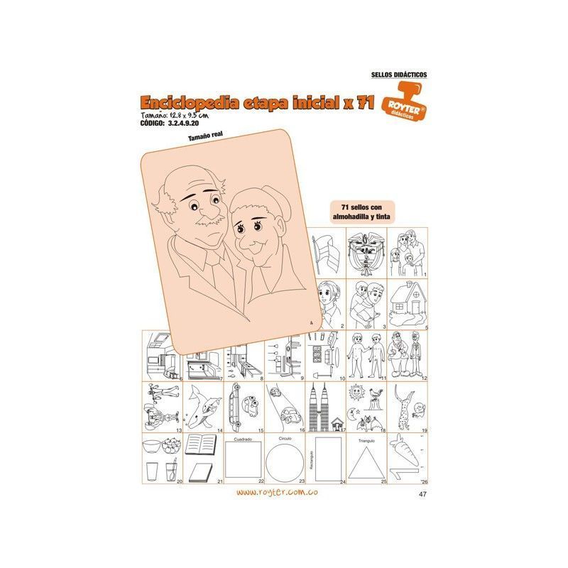 SELLOS DIDAC. ENCICLOPEDIA ETAPA INICIAL X 71
