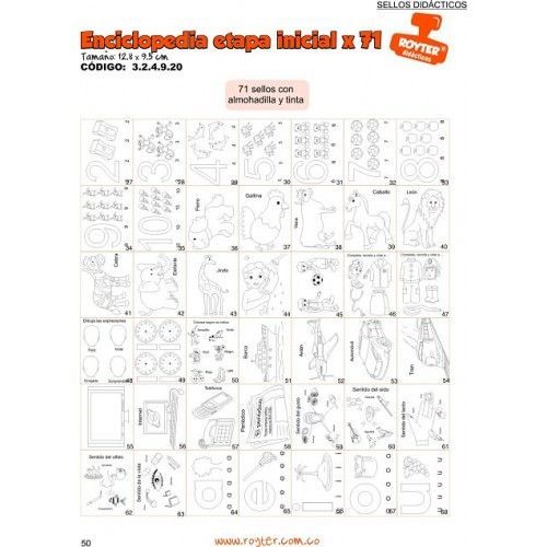 SELLOS DIDAC. ENCICLOPEDIA ETAPA INICIAL X 71 VENEZUELA