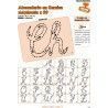 SELLOS DIDAC. ABECEDARIO CURSIVA MAYÚSCULA X 29