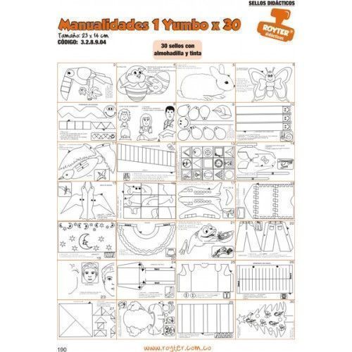 SELLOS DIDAC. MANUALIDADES 1 YUMBO X 30