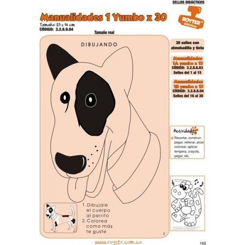 SELLOS DIDAC. MANUALIDADES 1 JUMBO X 30