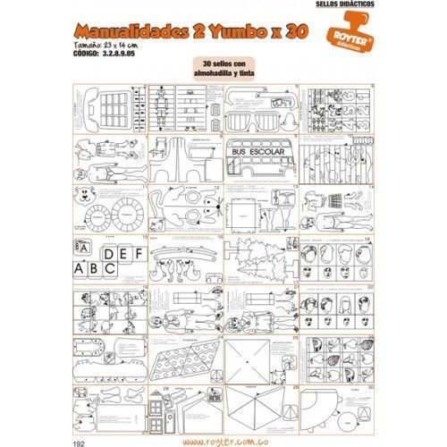 SELLOS DIDAC. MANUALIDADES 2 YUMBO X 30