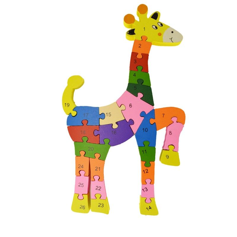 ROMPECABEZAS MDF Girafa