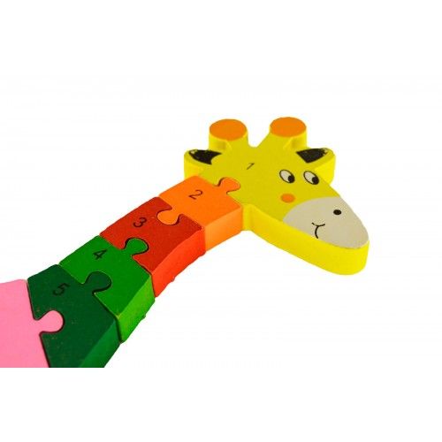 ROMPECABEZAS MDF Girafa