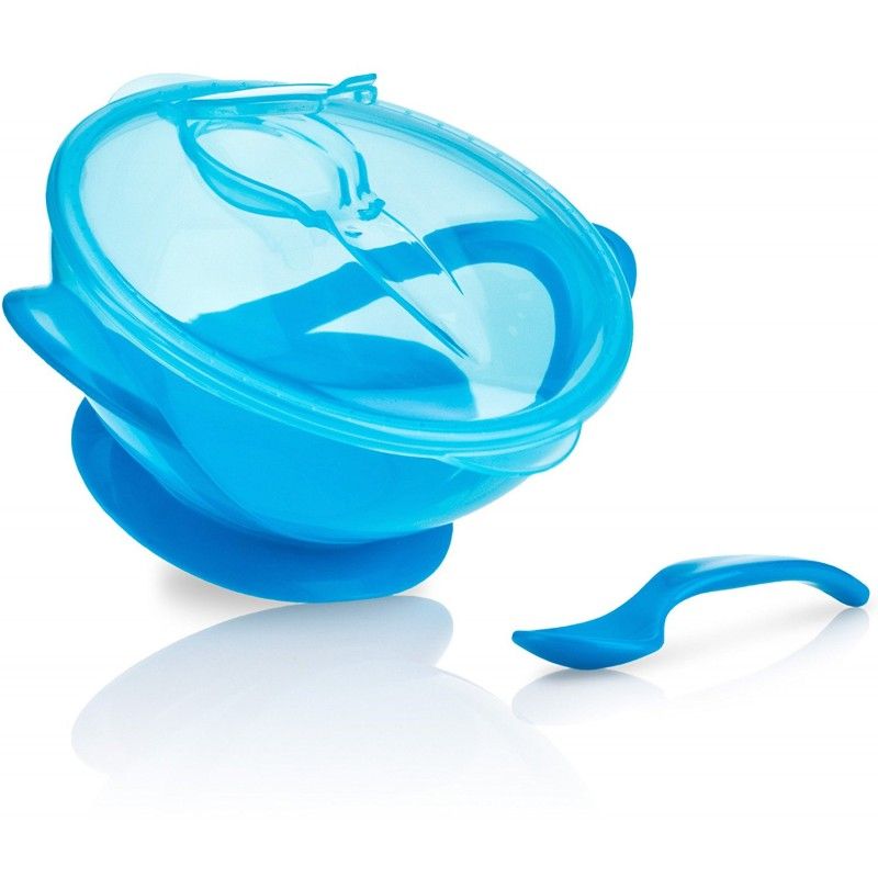 Plato portable con cuchara